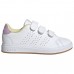 ADIDAS ADVANTAGE BASE JI4195 ΠΑΙΔΙΚΟ ΠΑΠΟΥΤΣΙ SNEAKERS ΚΟΡΙΤΣΙ ΛΕΥΚΟ